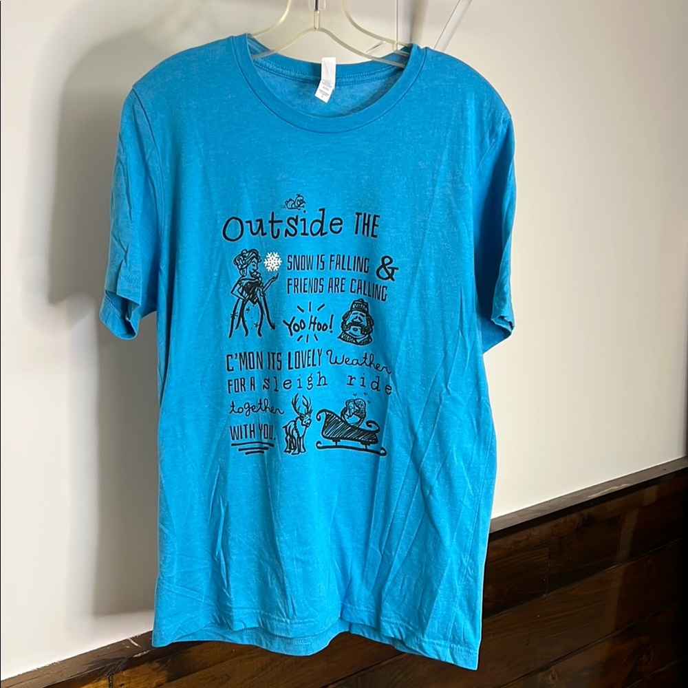 Disney Etsy Frozen T-Shirt w/ Elsa and Olaf- L